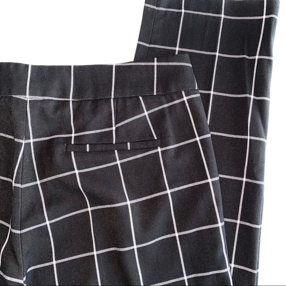 SOLD 💕Willi Smith Windowpane Plaid Ankle Pants - Picture 7 of 14